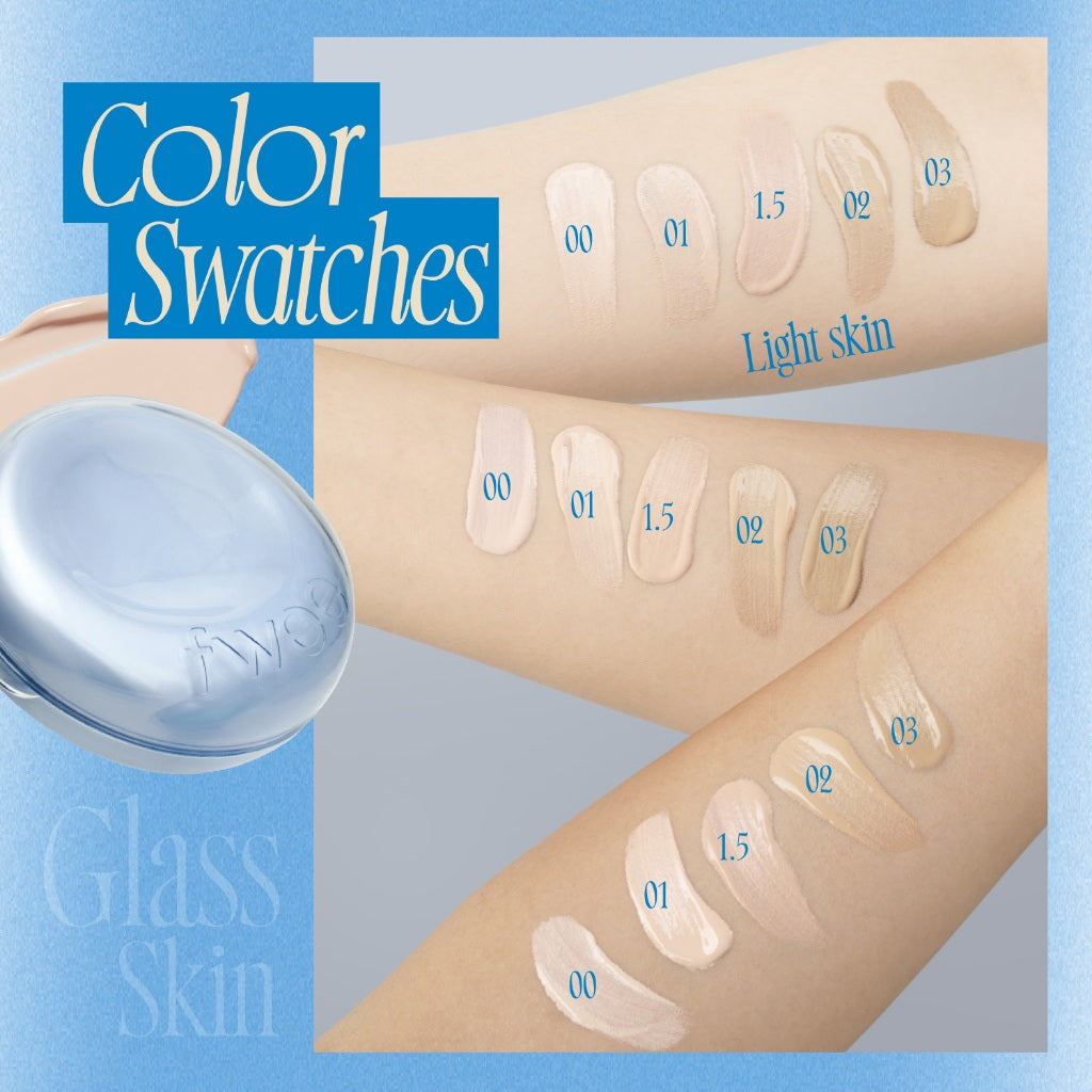 Fwee Cushion Glass Clear Class
