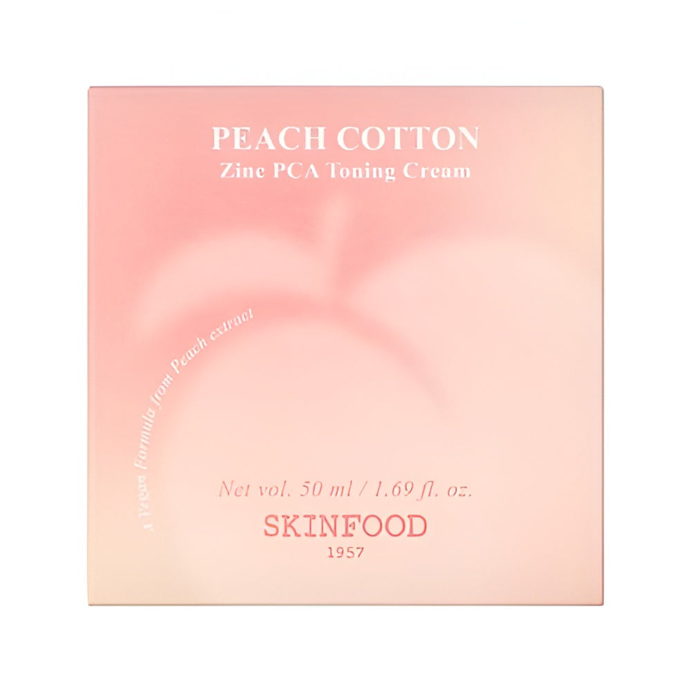 Skinfood Peach Cotton Zinc Pca Toning Cream 50ml