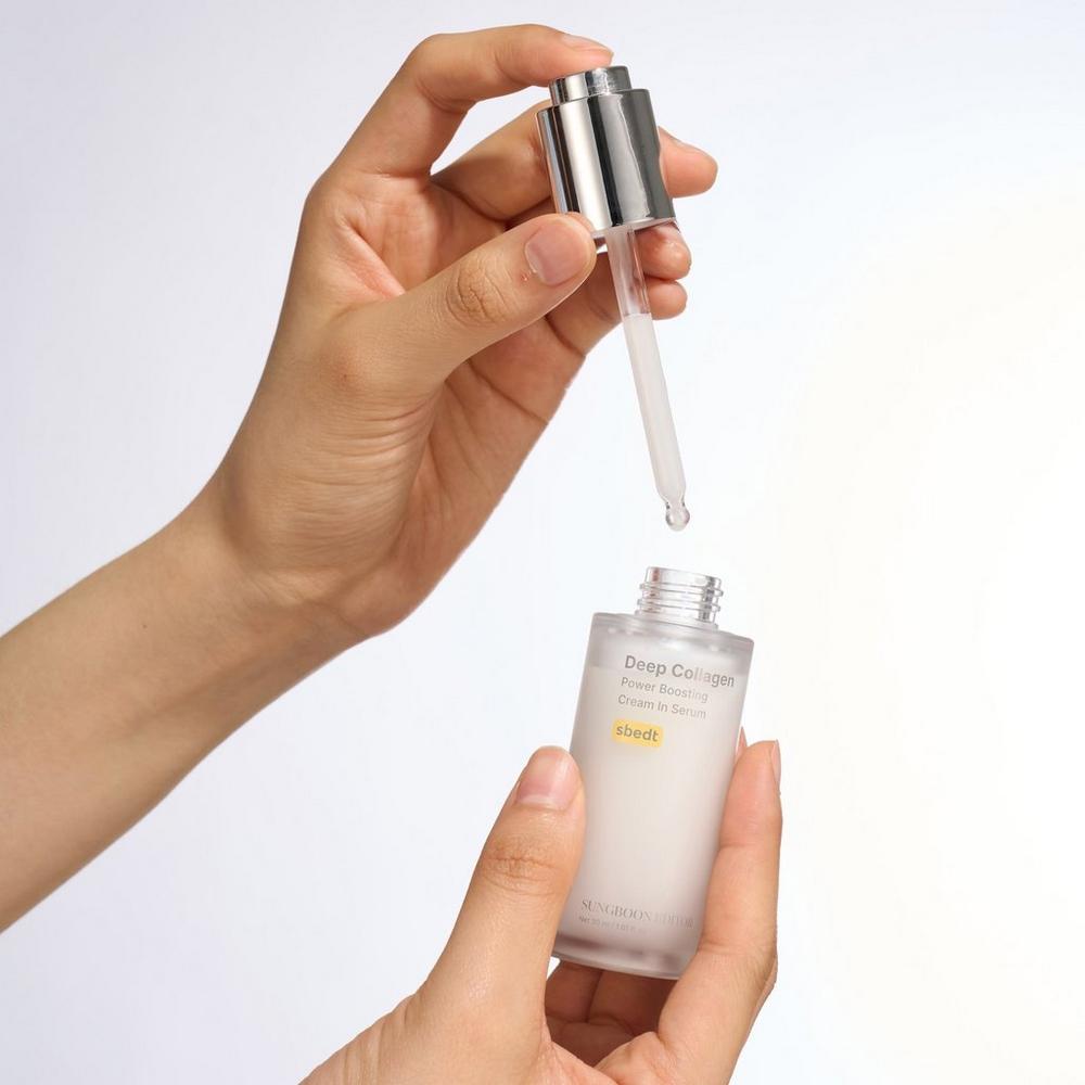 Sungboon Editor Deep Collagen Power Boosting Cream In Serum 30ml