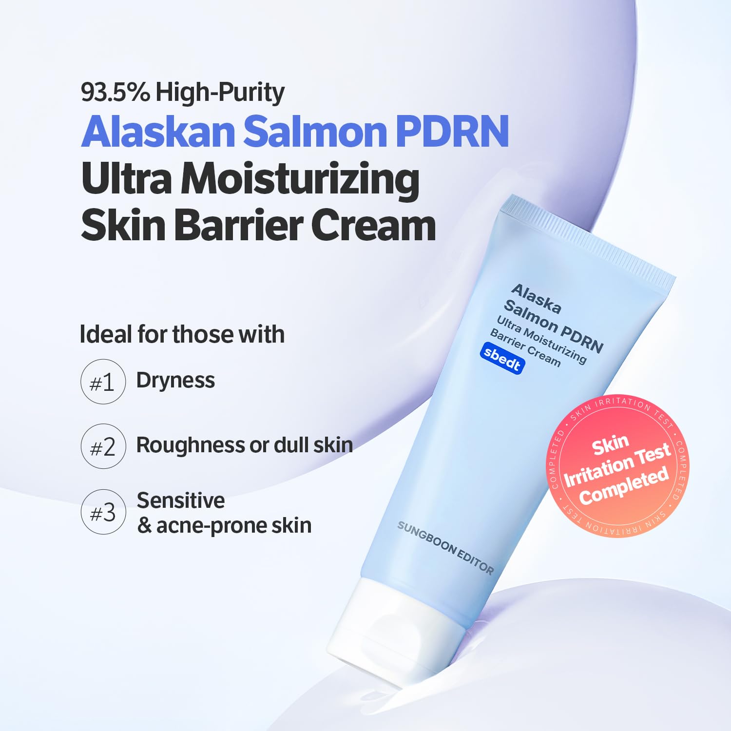 Sungboon Editor Alaska Salmon PDRN Ultra Moisturizing Barrier Cream 50ml