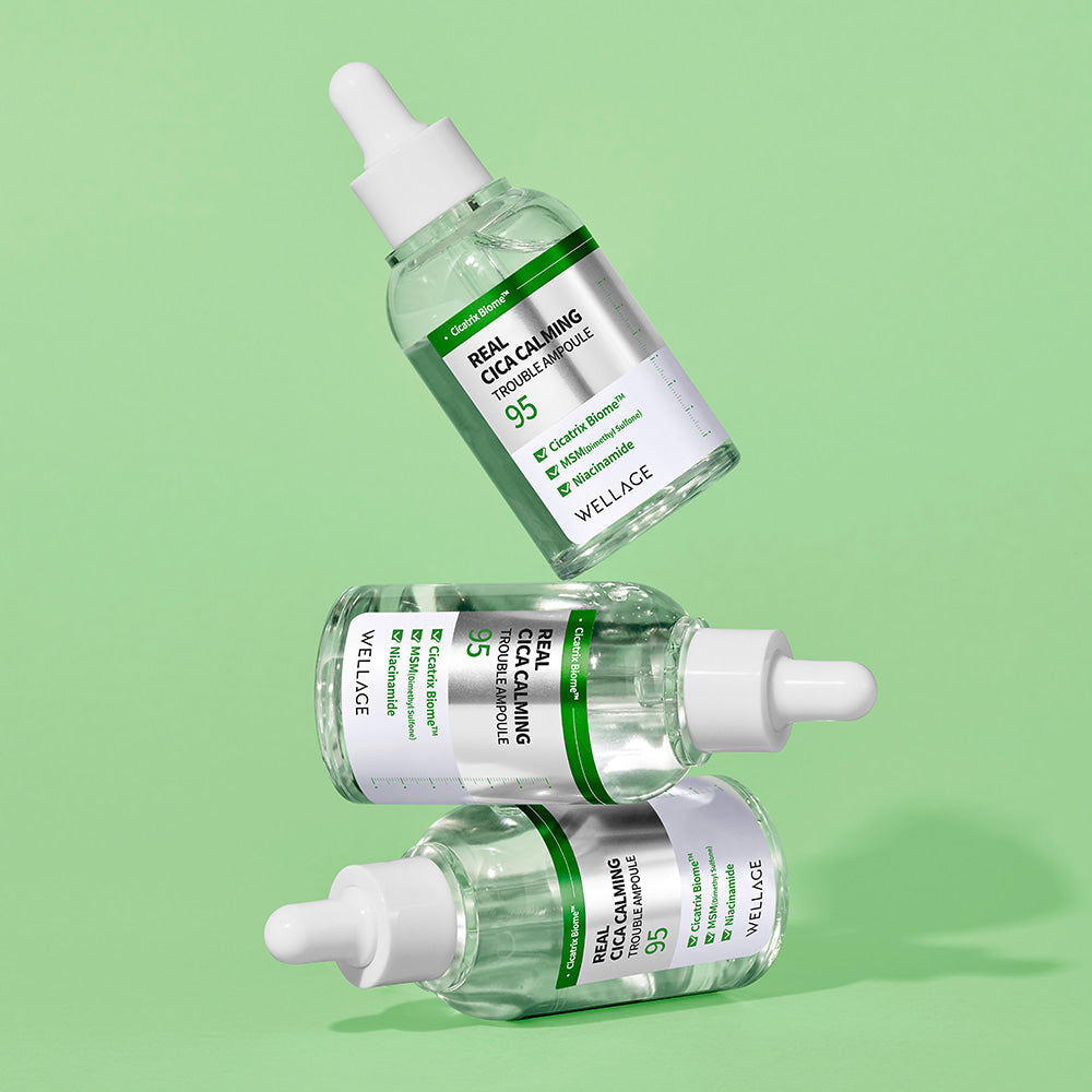 Wellage Real Cica Calming 95 Ampoule 50ml