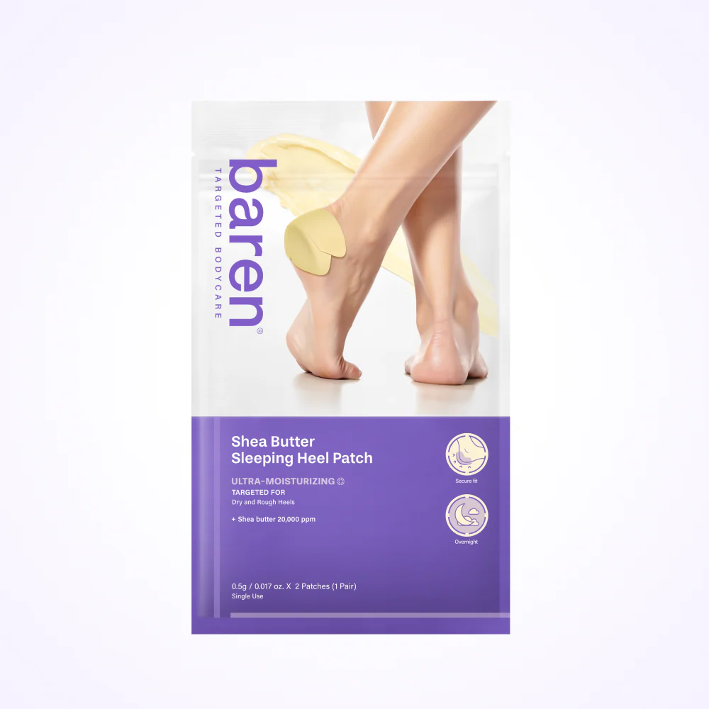 Baren Shea Butter Sleeping Heel Patch 2Pcs