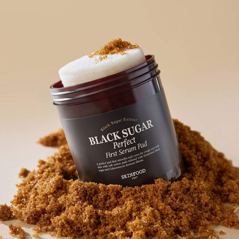 Skinfood Black Sugar Perfect First Serum Pad