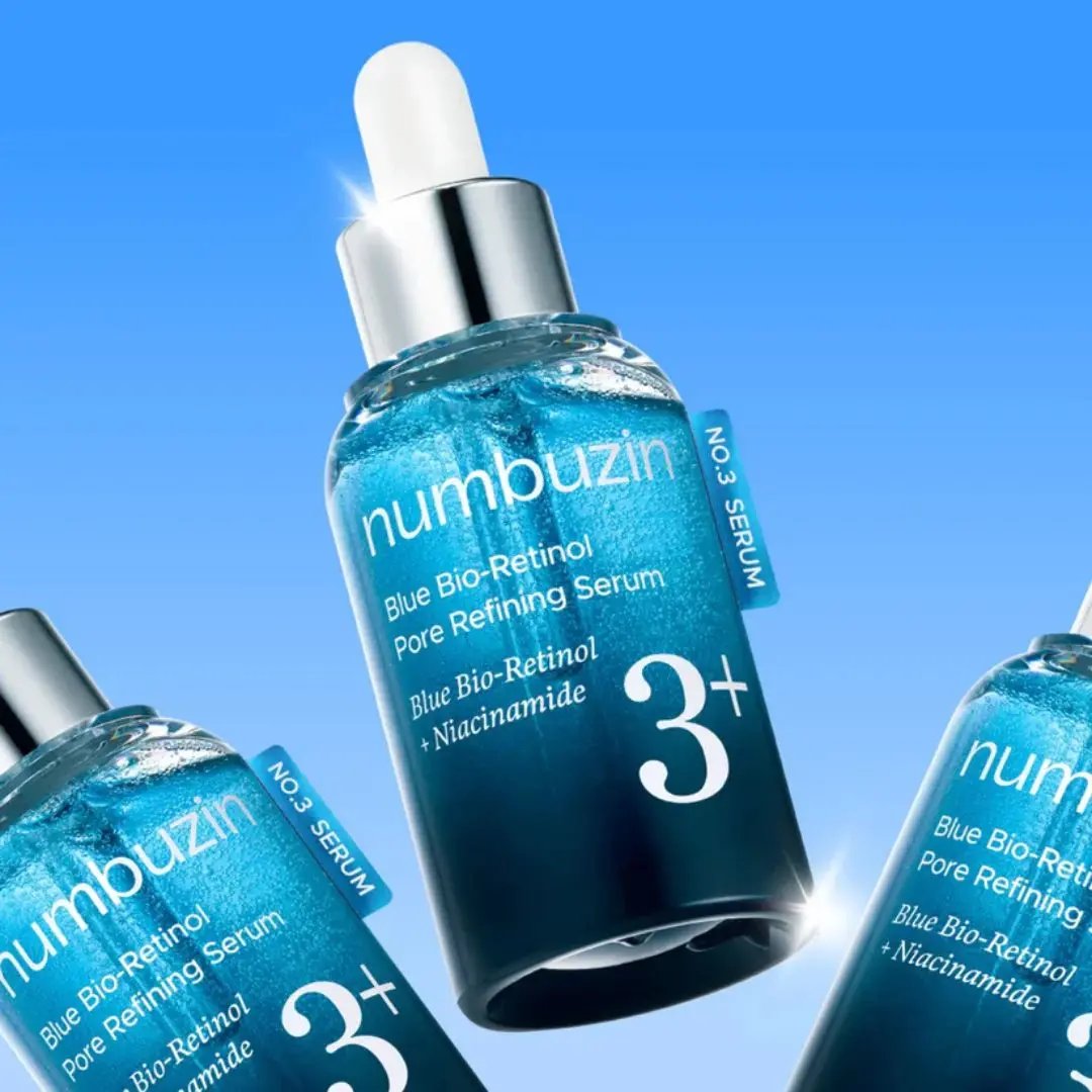 Numbuzin No.3 Blue Bio-Retinol Pore Refining Serum 30ml – W cosmetics