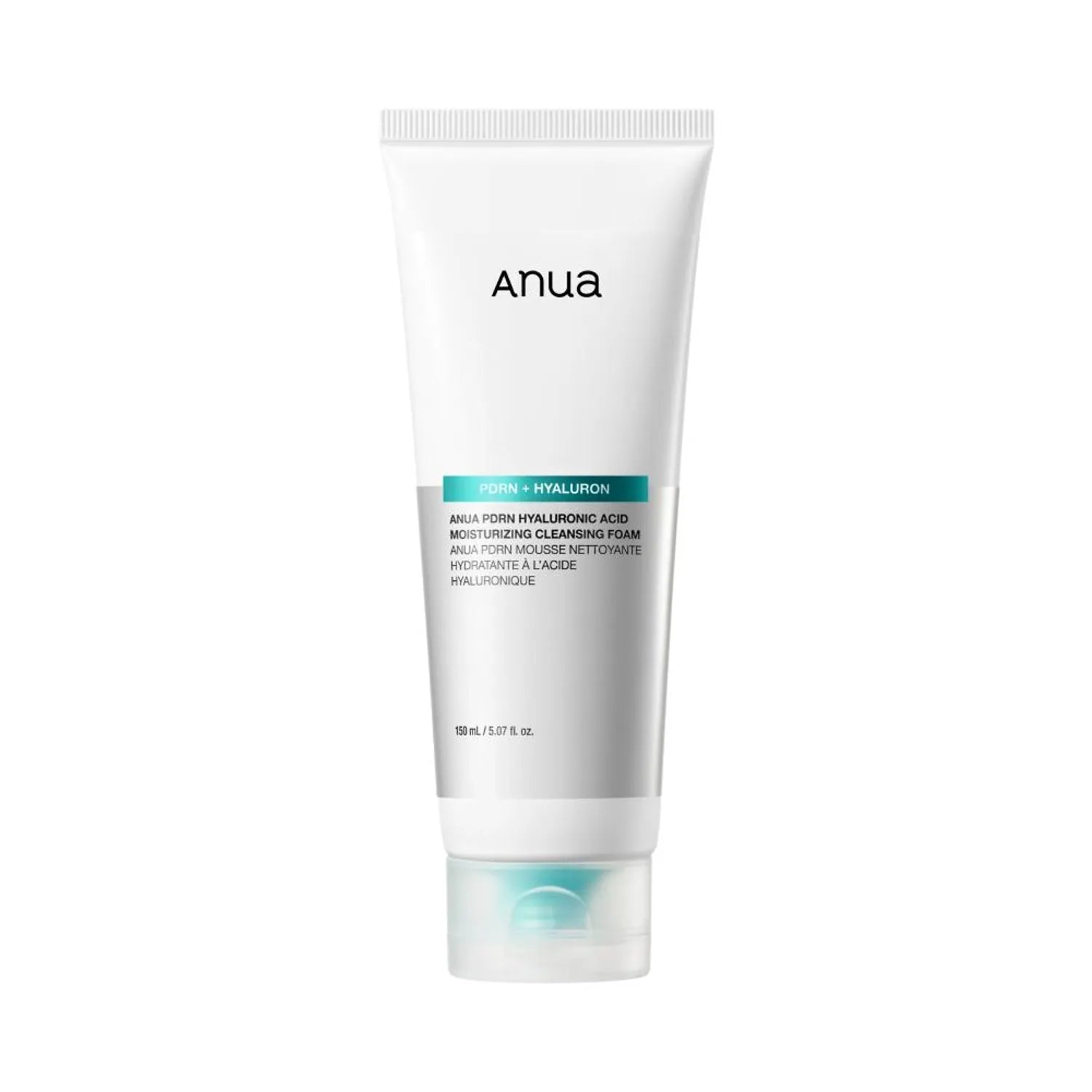 Anua PDRN Hyaluronic Acid Moisturizing Cleansing Foam 150ml