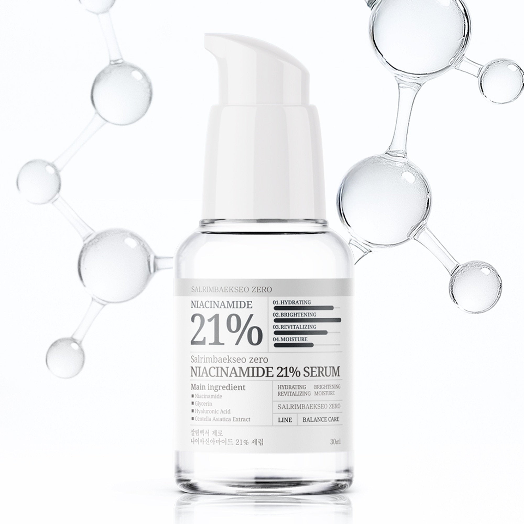 Salim Baekseo Salrimbaekseo Zero Niacinamide 21% Serum 30ml
