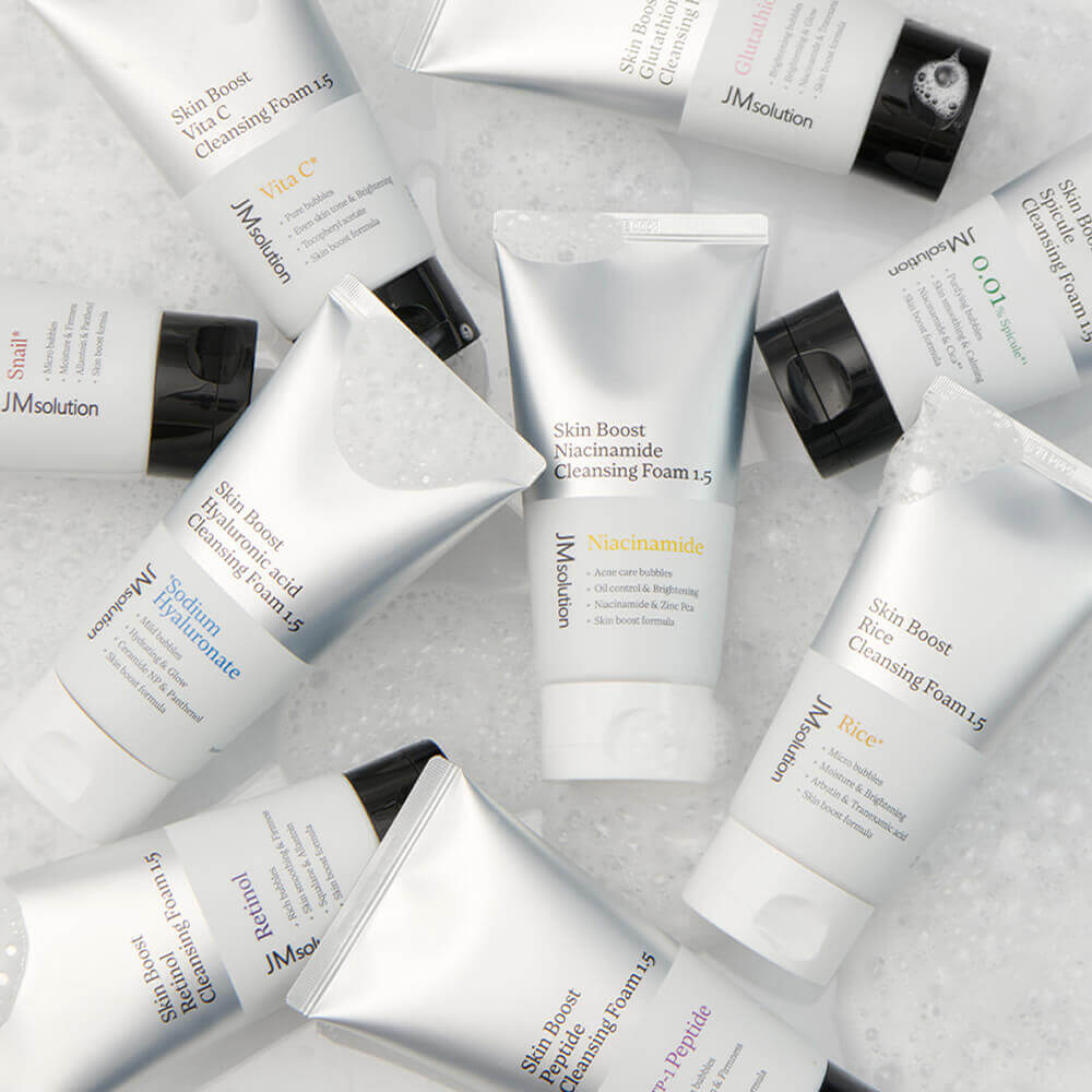 JM Solution Skin Boost Spicule Cleansing Foam 1.5 150ml