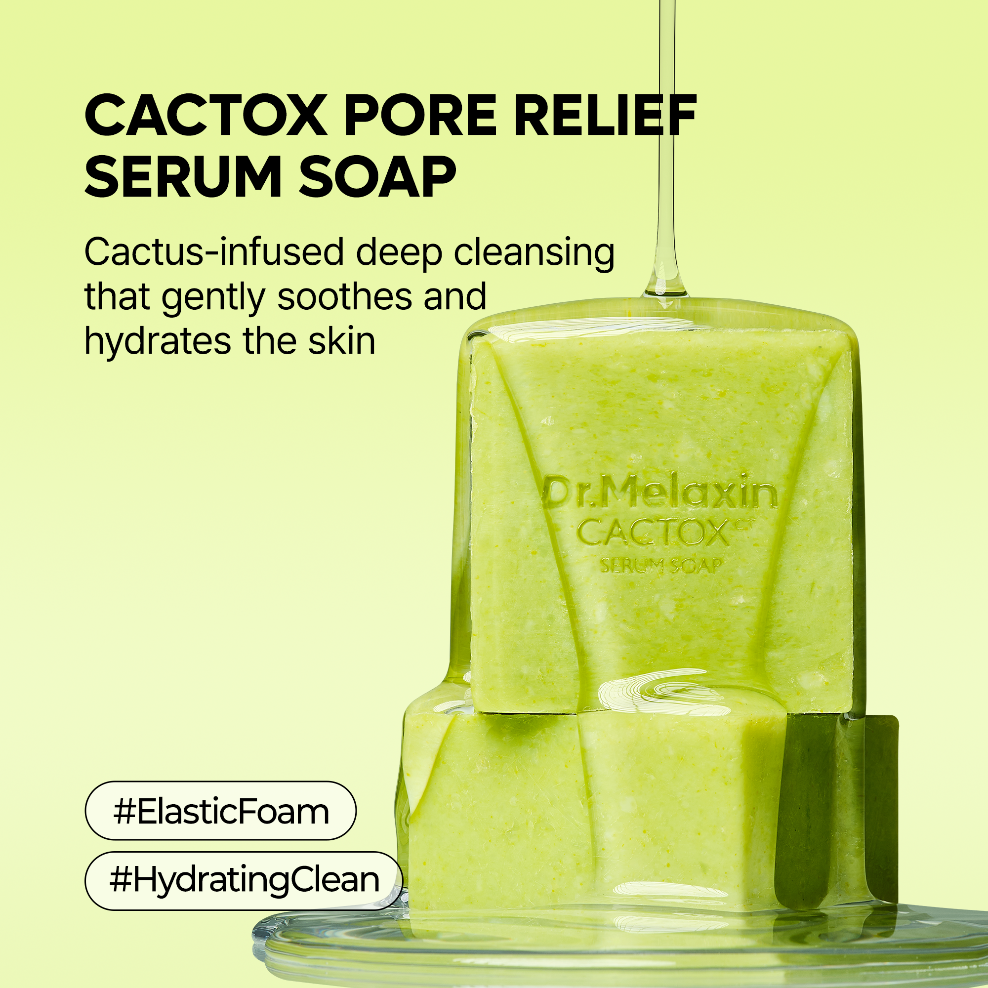 Dr.Melaxin Cactox Pore Relief Serum Soap