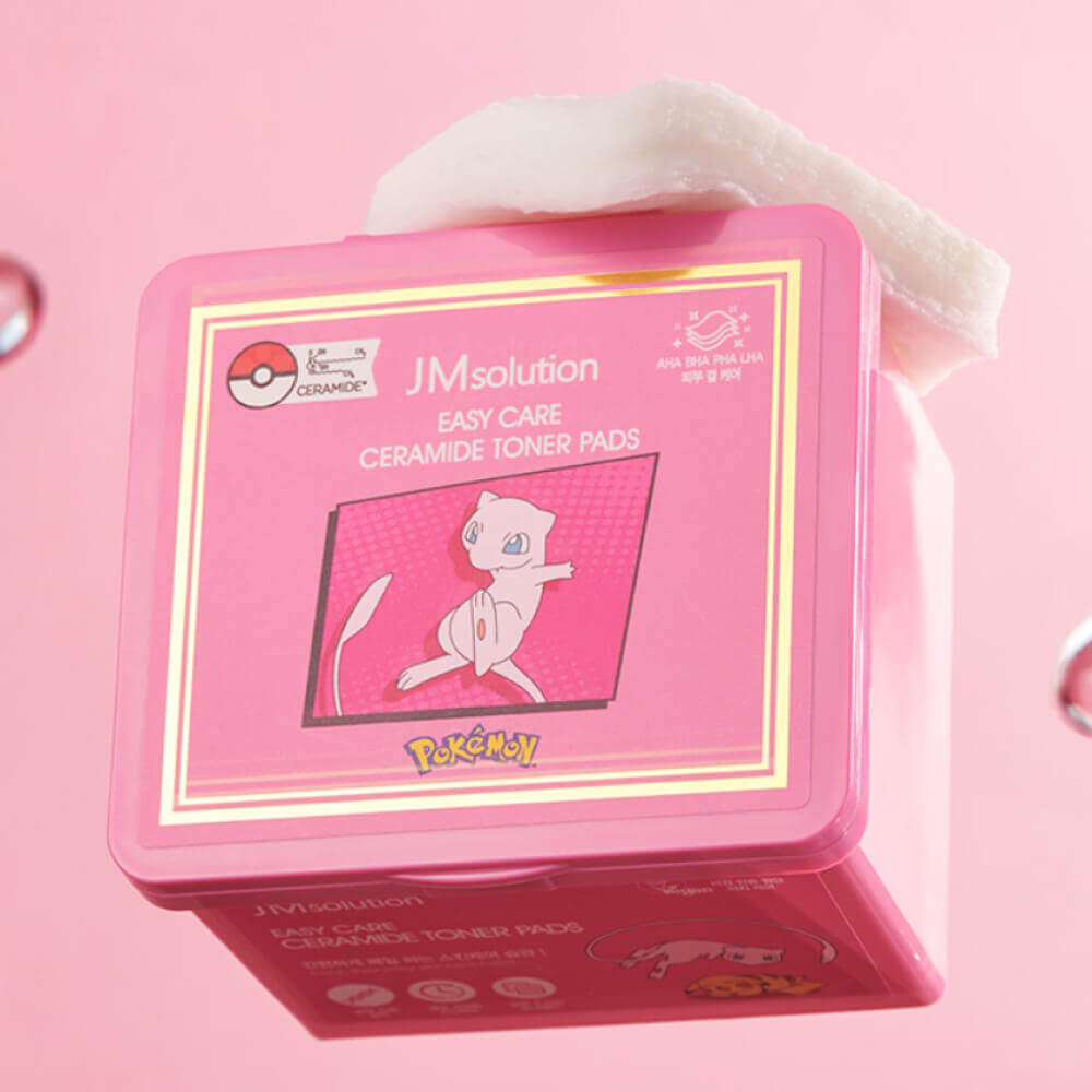 JM Solution Easy Care Ceramide Toner Pads X 
Pokemon Mew 200ml 70pcs