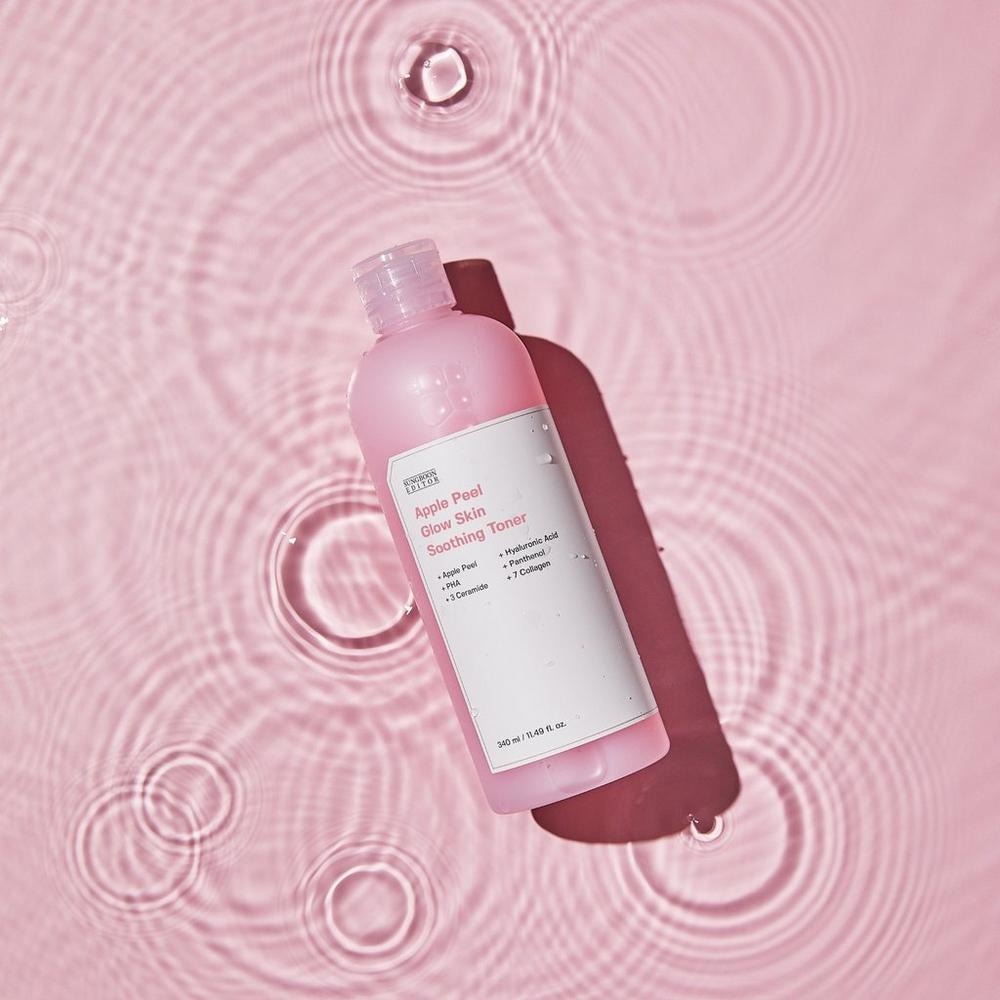 Sungboon Editor Apple Peel Glow Skin Soothing Toner 340ml