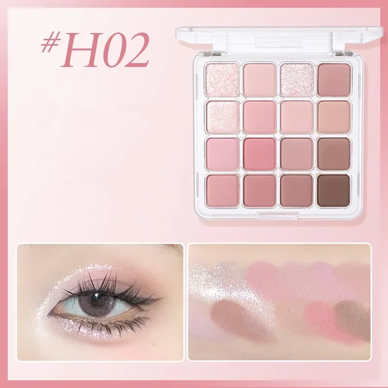 Hold Live Checkered 16-Color Eyeshadow Palette