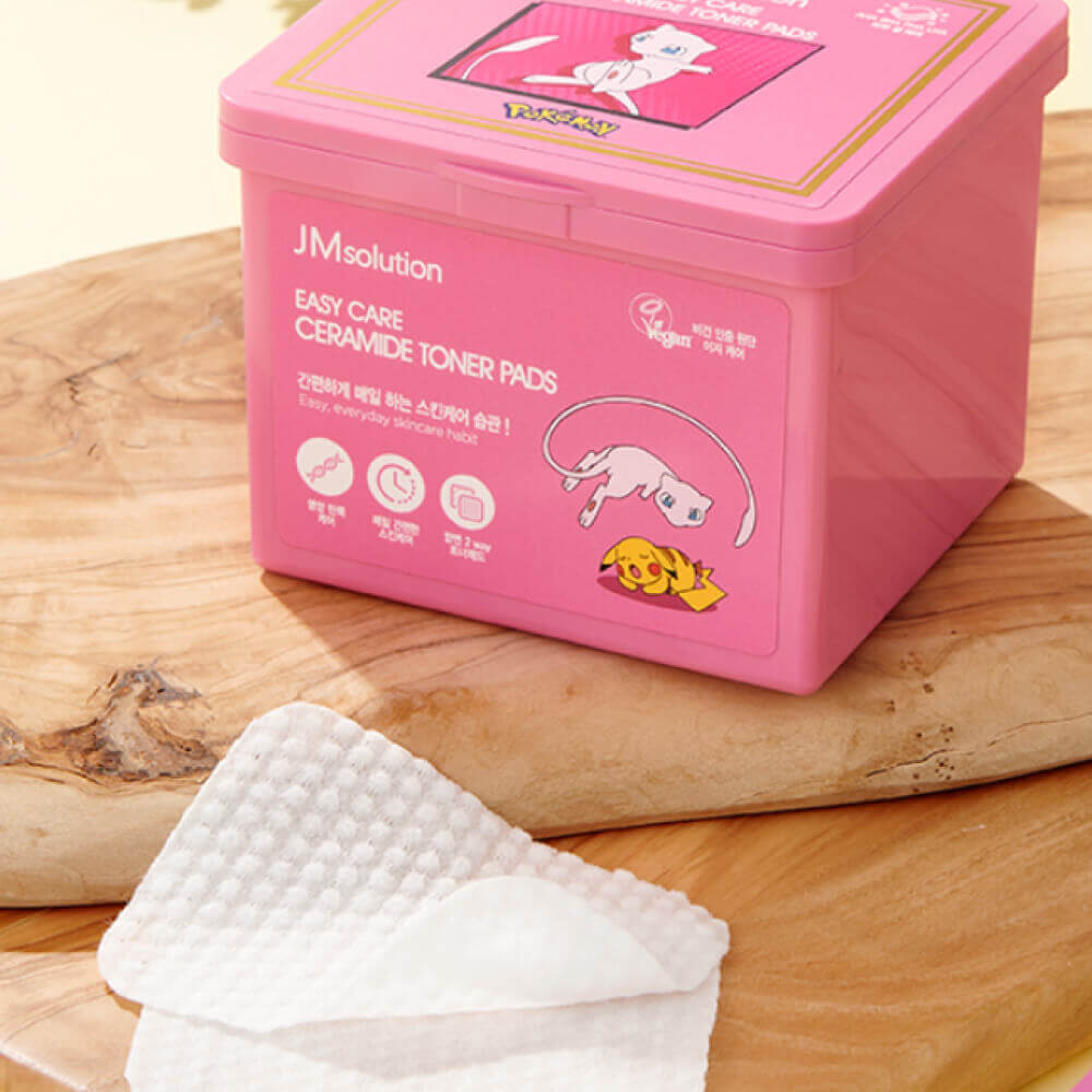 JM Solution Easy Care Ceramide Toner Pads X 
Pokemon Mew 200ml 70pcs