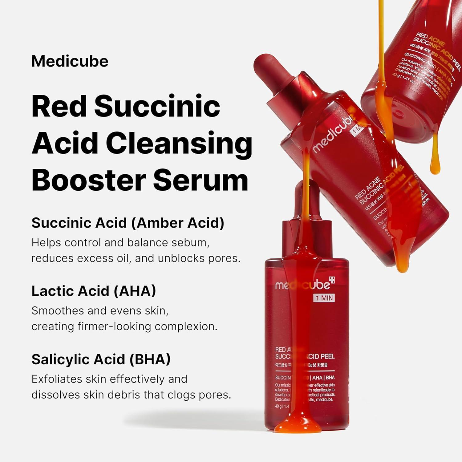 Medicube Red Acne Succinc Acid Peel 40g