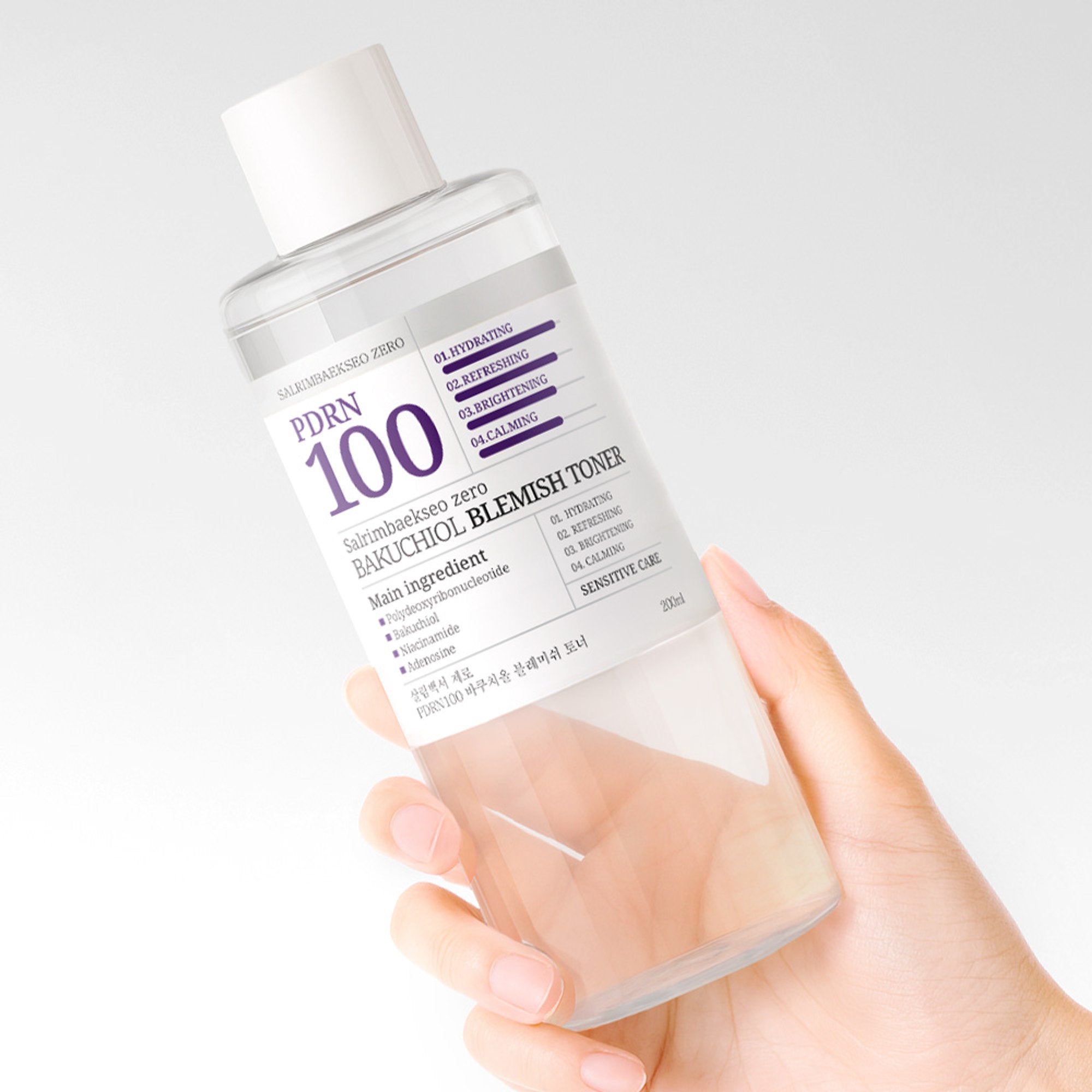 Salim Baekseo Salrimbaekseo Zero PDRN100 Bakuchiol Blemish Toner 200ml