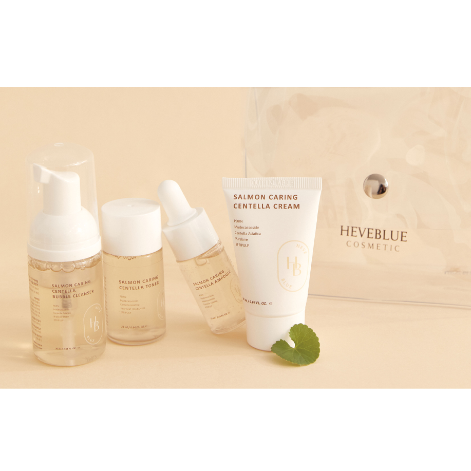 Heveblue Salmon Caring Centella Special Travel Kit