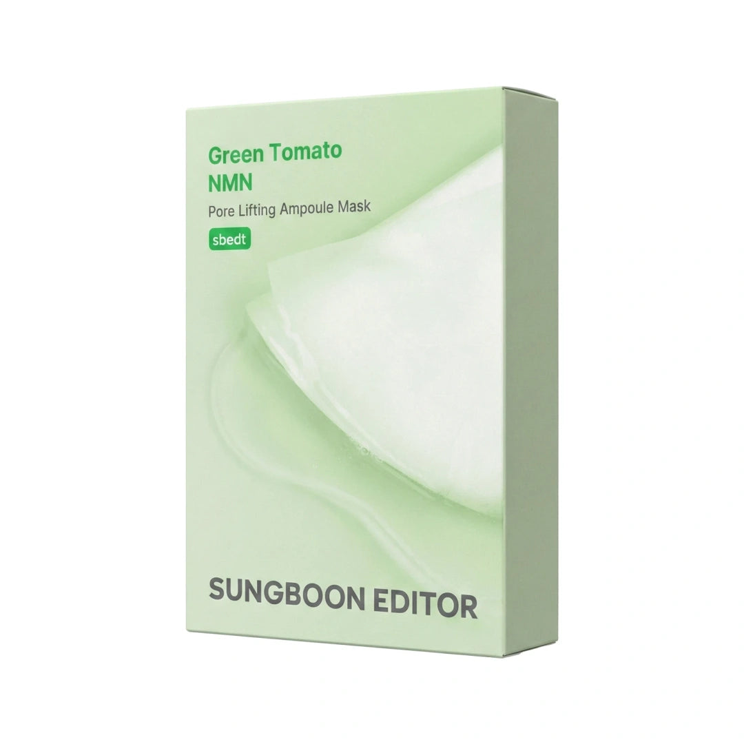 Sungboon Green Tomato NMN Pore Lifting Ampoule Mask 1Box