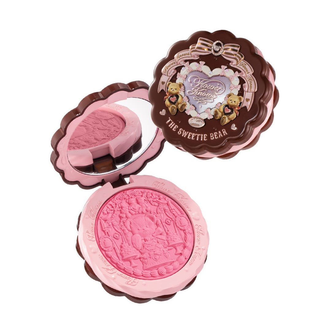 Flower Knows The Sweetie Bear Collection Silk Satin Blush