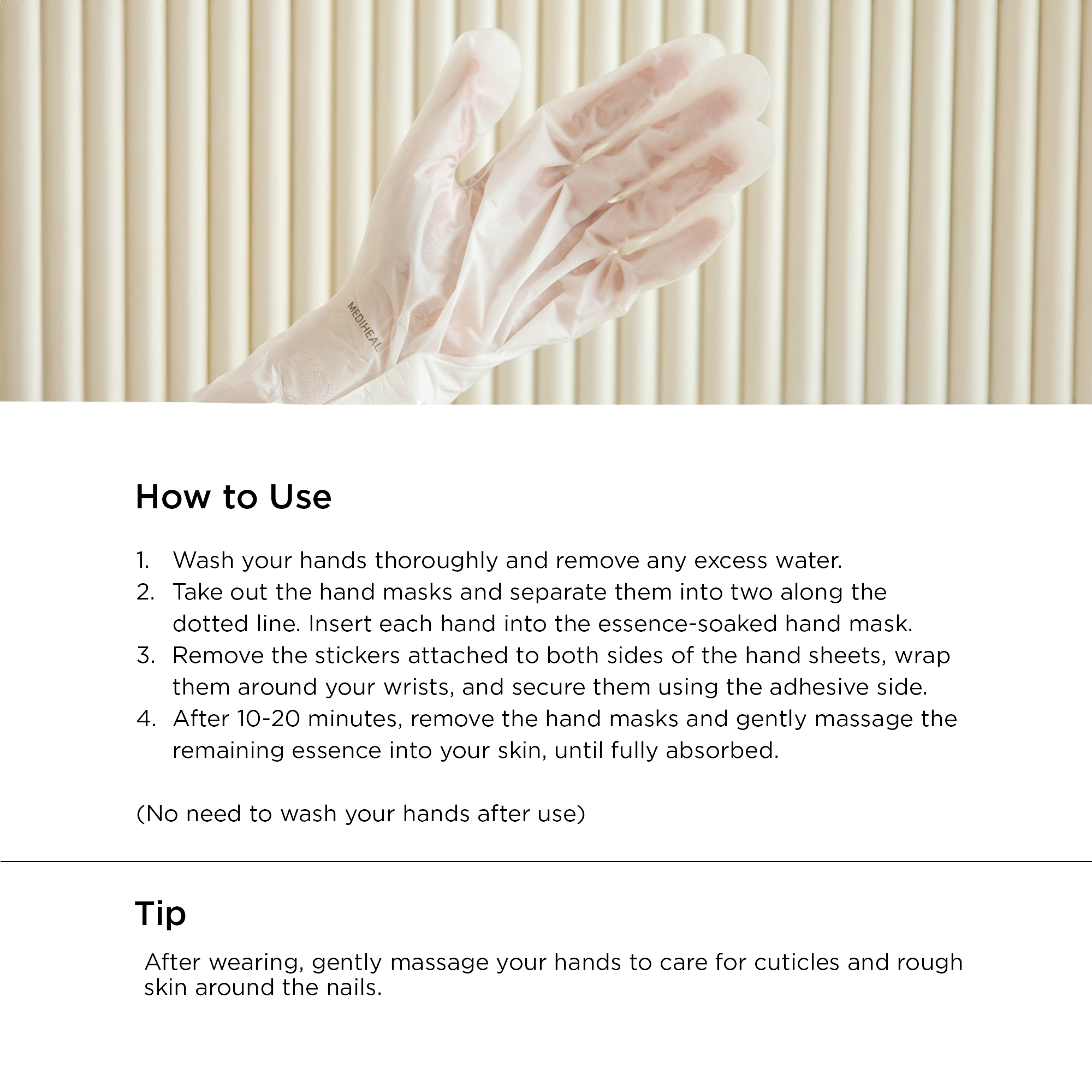 Mediheal Derma Layer Hand Mask 1Pcs