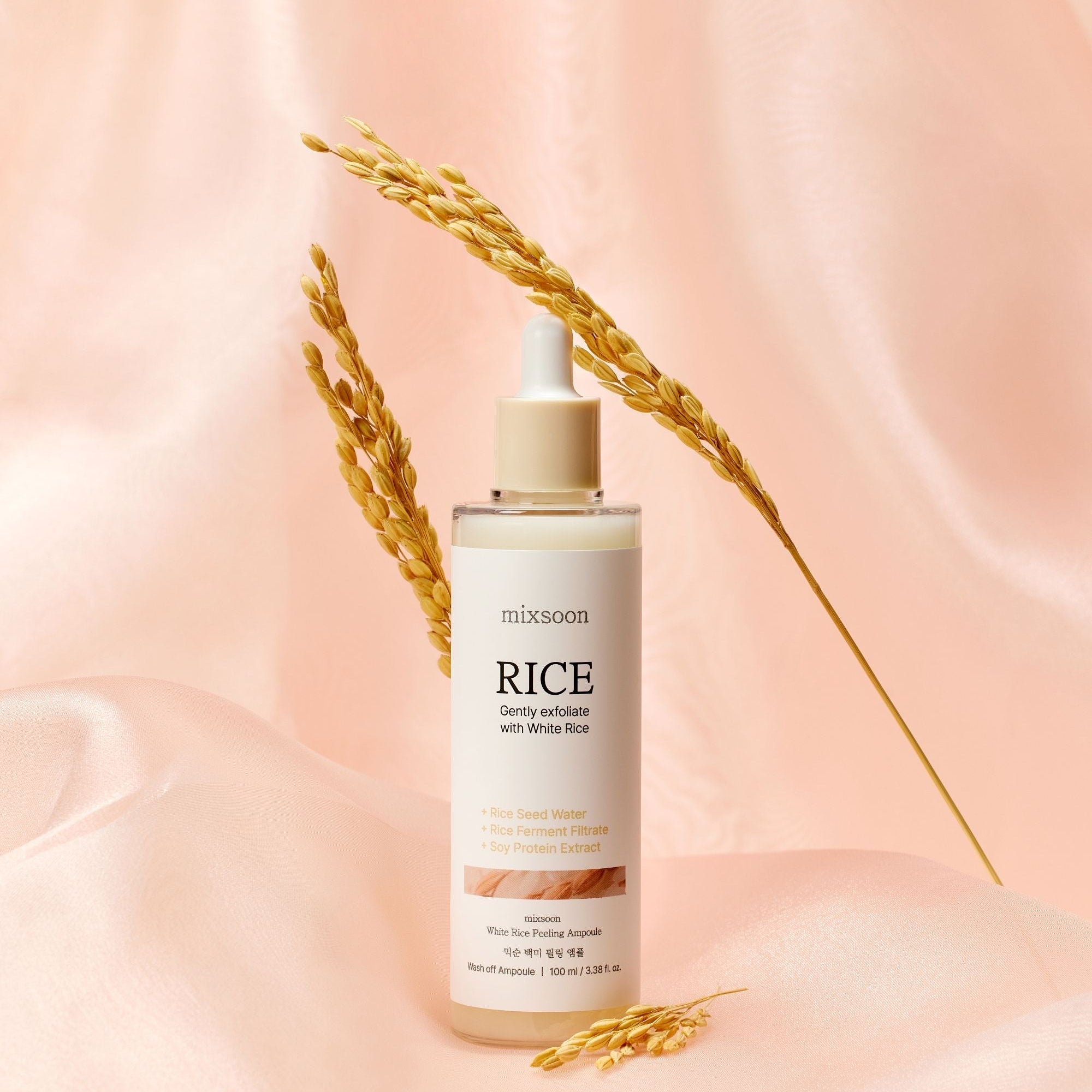 Mixsoon White Rice Peeling Ampoule 100ml