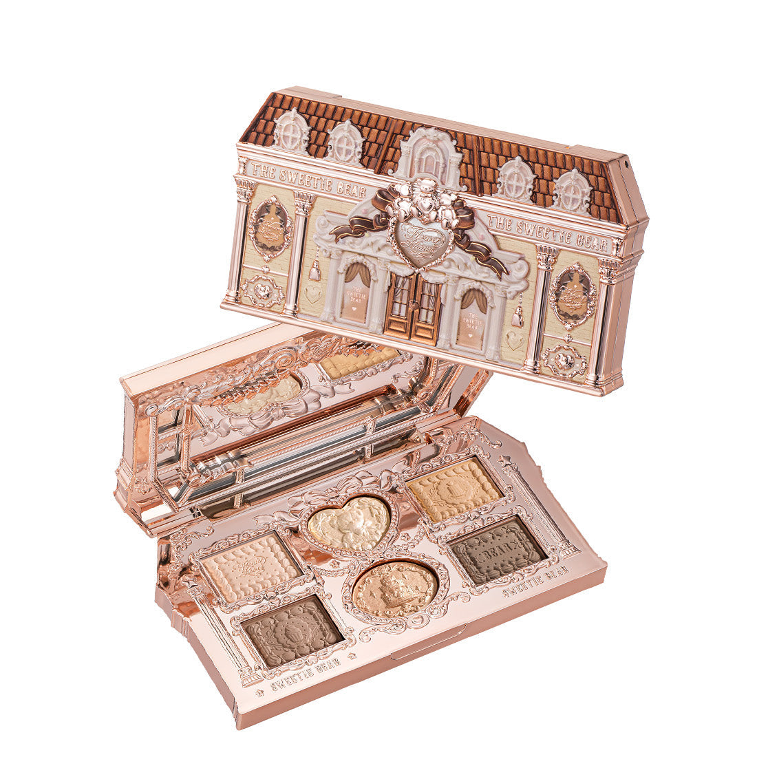 Flower Knows The Sweetie Bear Collection 6-Color Makeup Palette