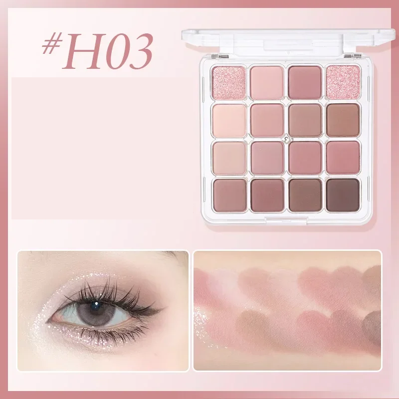 Hold Live Checkered 16-Color Eyeshadow Palette