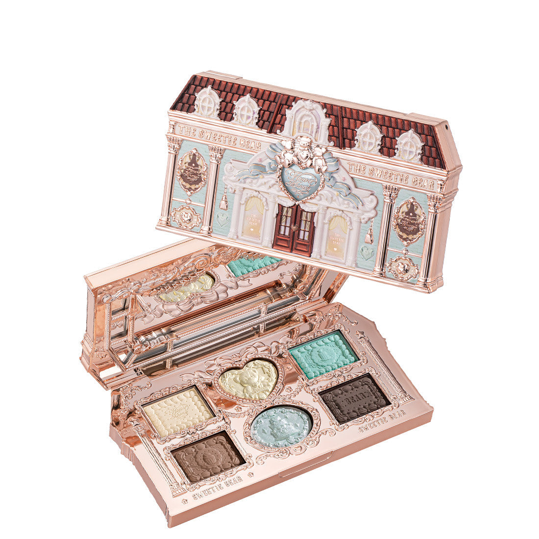 Flower Knows The Sweetie Bear Collection 6-Color Makeup Palette