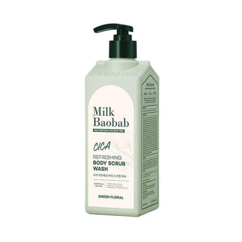 Milk Baobab Cica Refreshing Body Scrub Wash 500ml