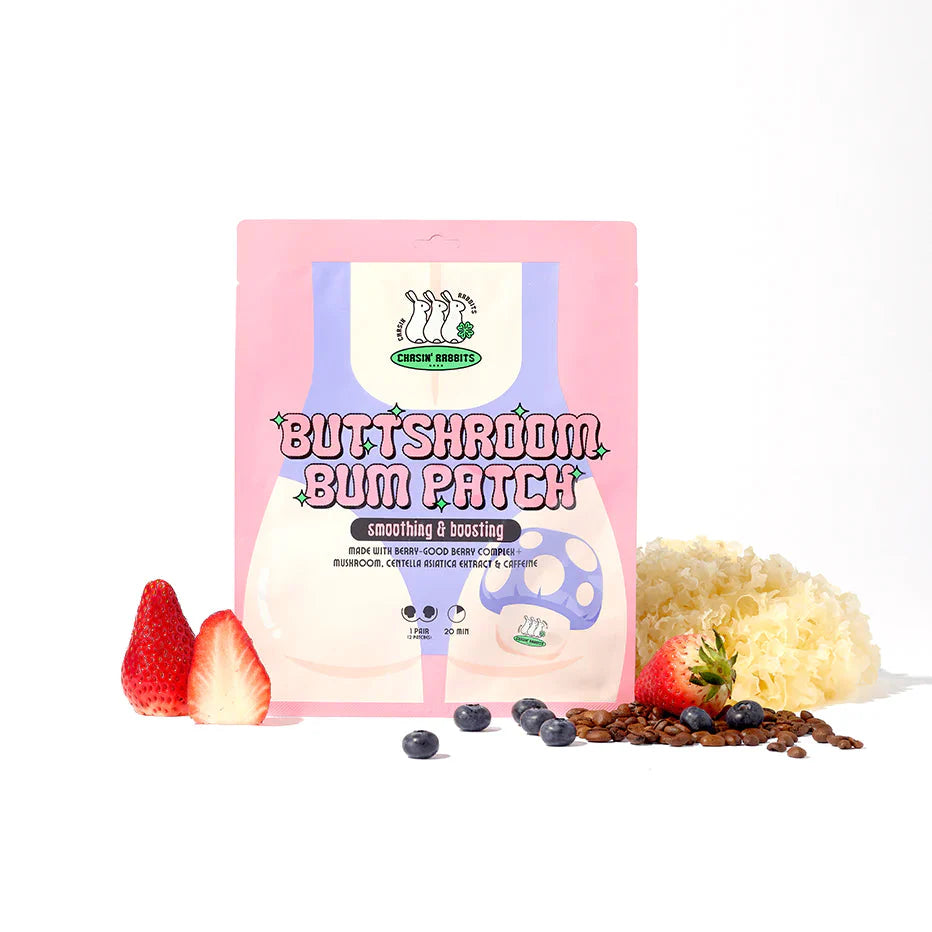 Chasin' Rabbits Butt Shroom Bum Patch 2Pcs