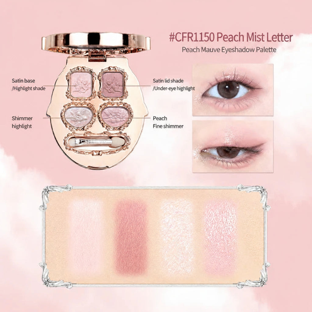 Cheerflor Sweetheart Conclusion Series 4-Color Eyeshadow Palett