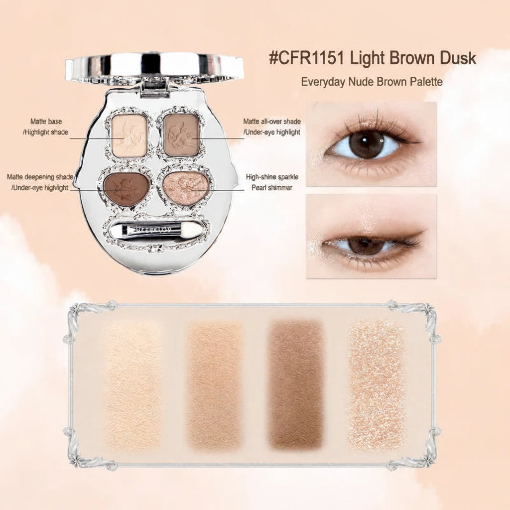 Cheerflor Sweetheart Conclusion Series 4-Color Eyeshadow Palett