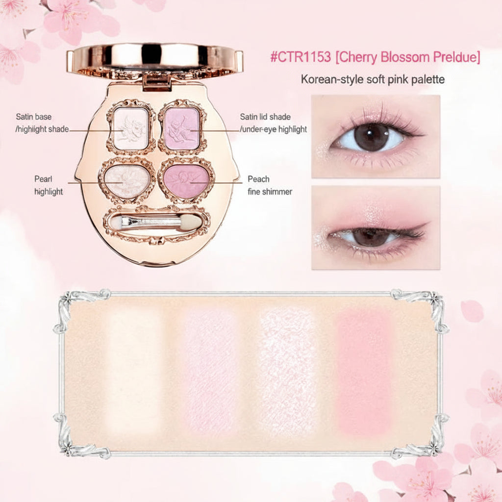 Cheerflor Sweetheart Conclusion Series 4-Color Eyeshadow Palett