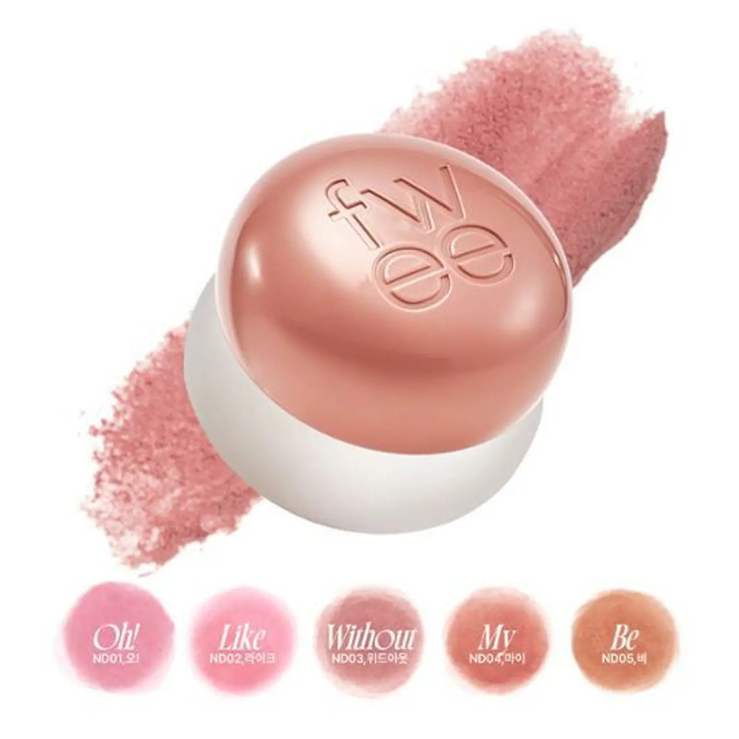 (GL)fwee LIP&CHEEK BLURRY PUDDING POT MV01 CHILL'N +PENDANT KEYRING