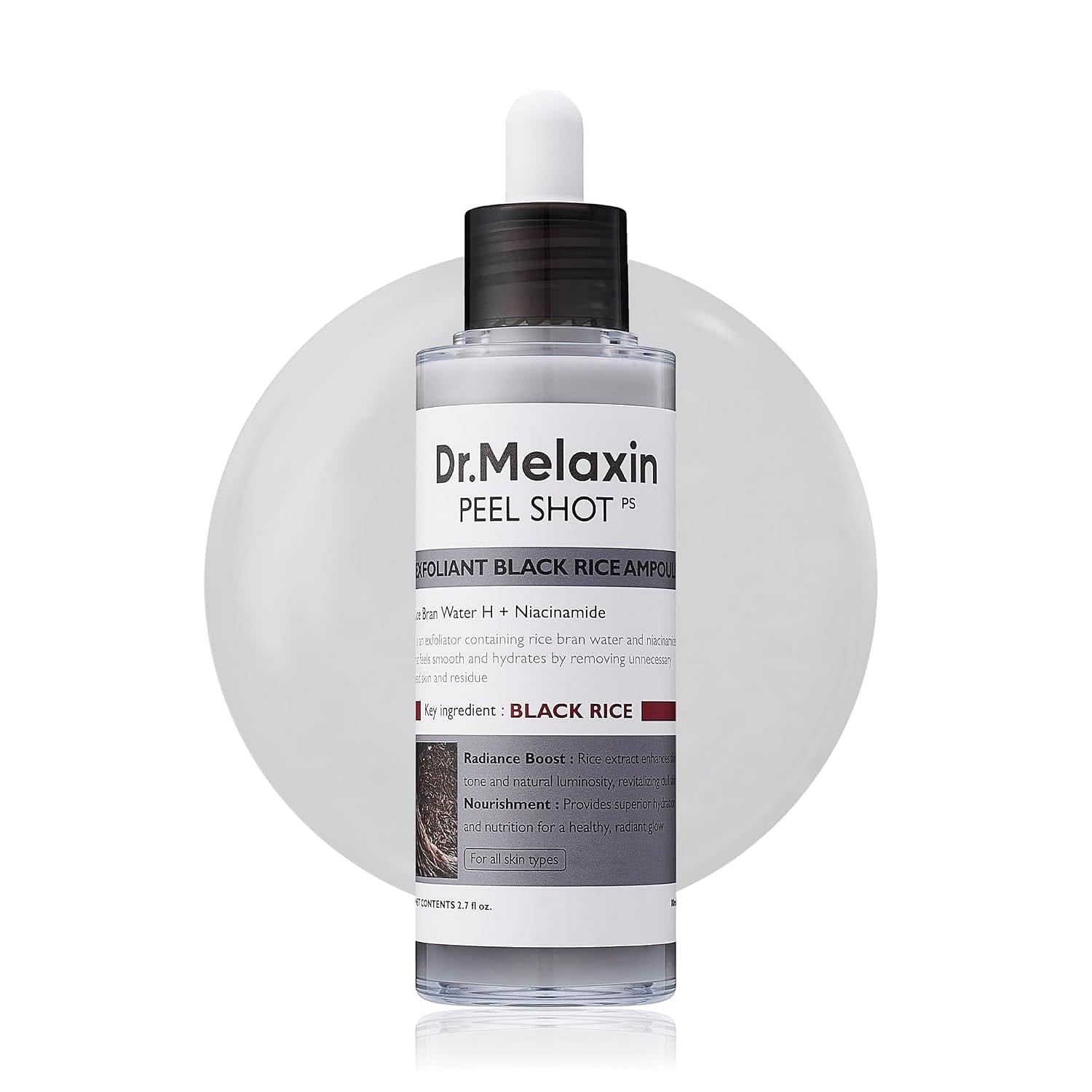 Dr.Melaxin Peel Shot Exfoliating Rice Ampoule 80ml