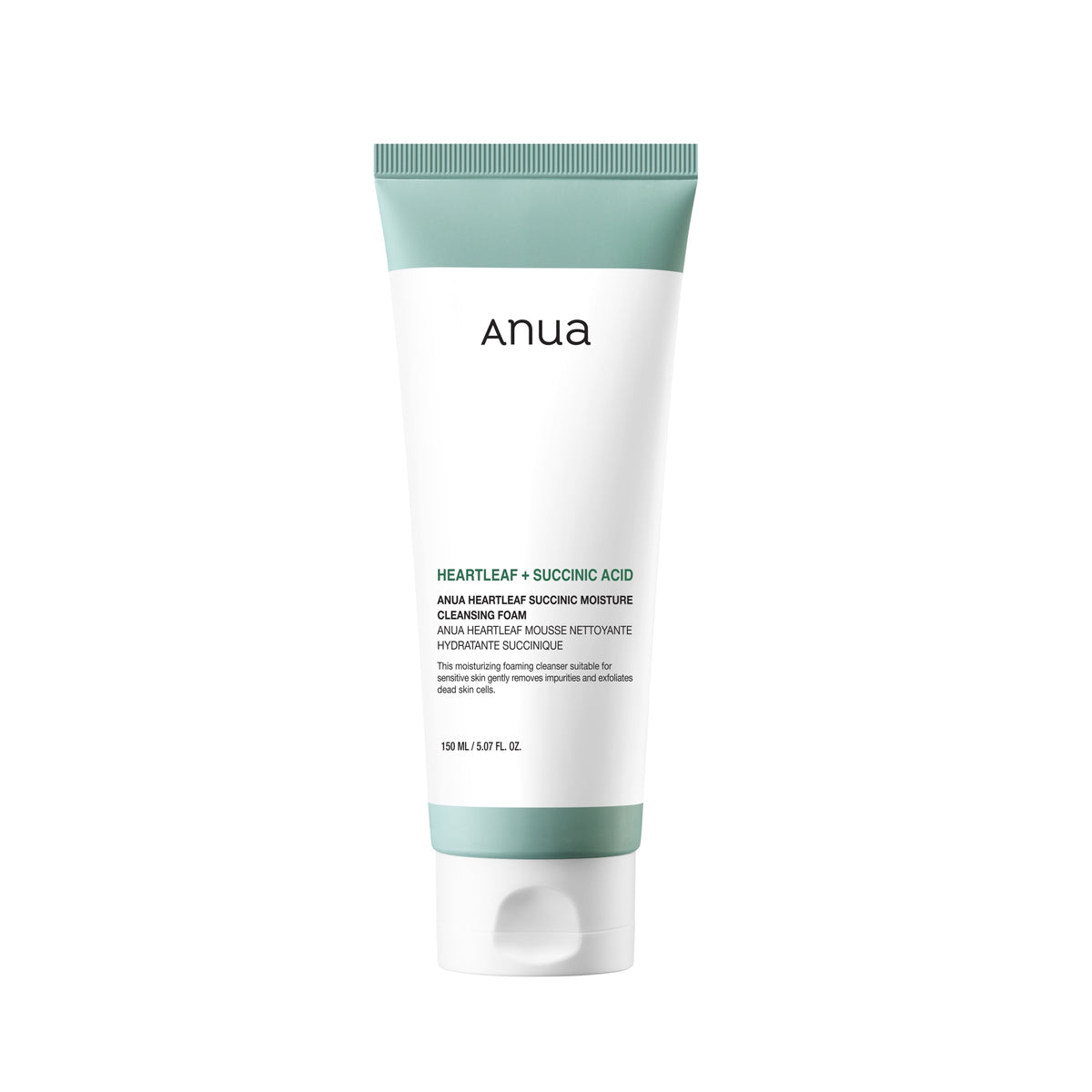 Anua Heartleaf Succinic Moisture Cleansing Foam