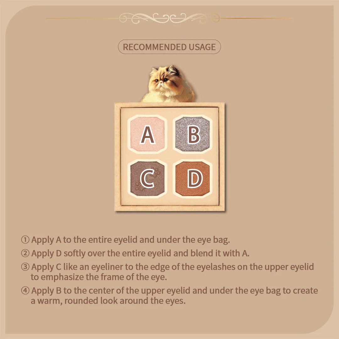 Millefee My Kitty Eyeshadow Palette