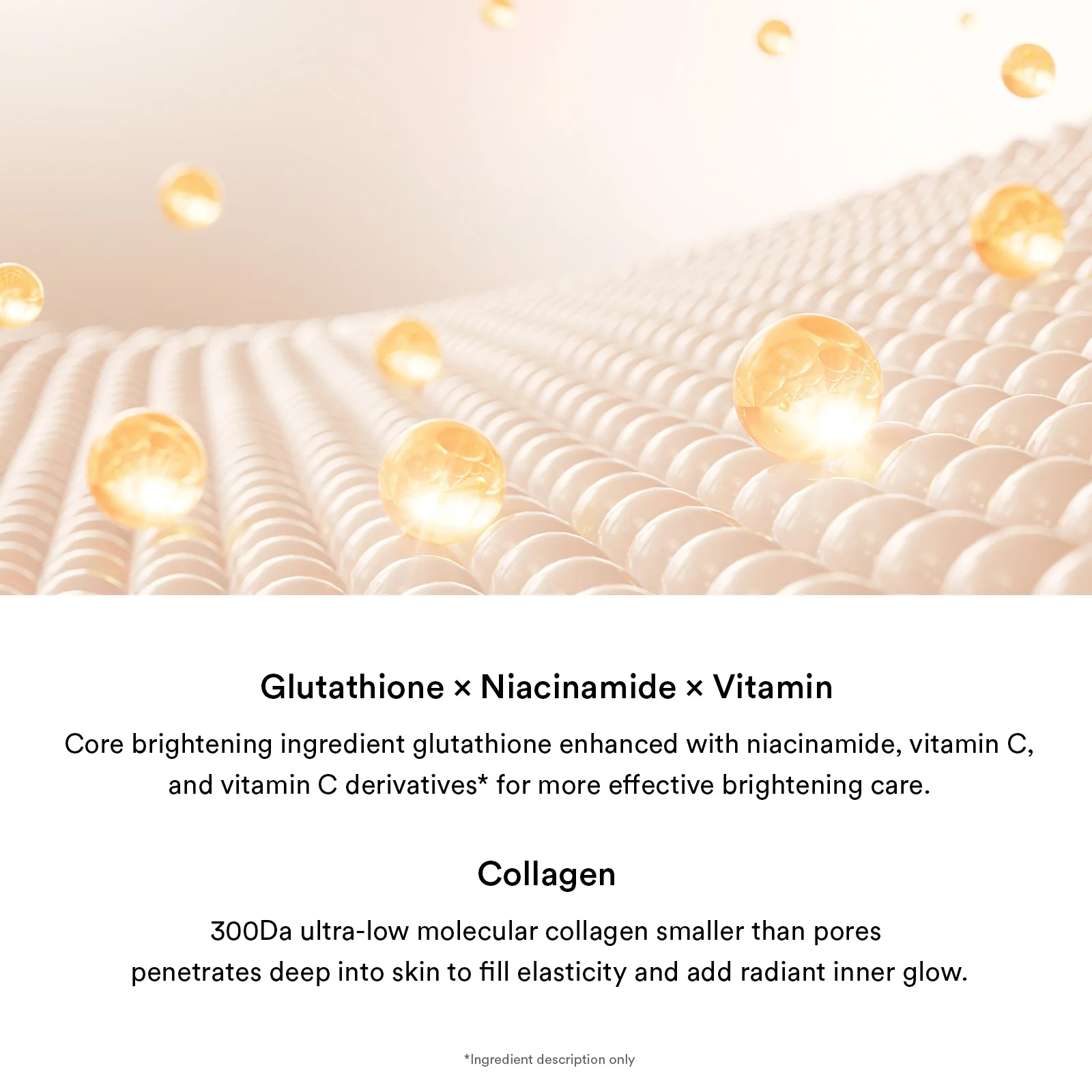 Abib Glow Collagen Mask Glutathione Film 1Pcs