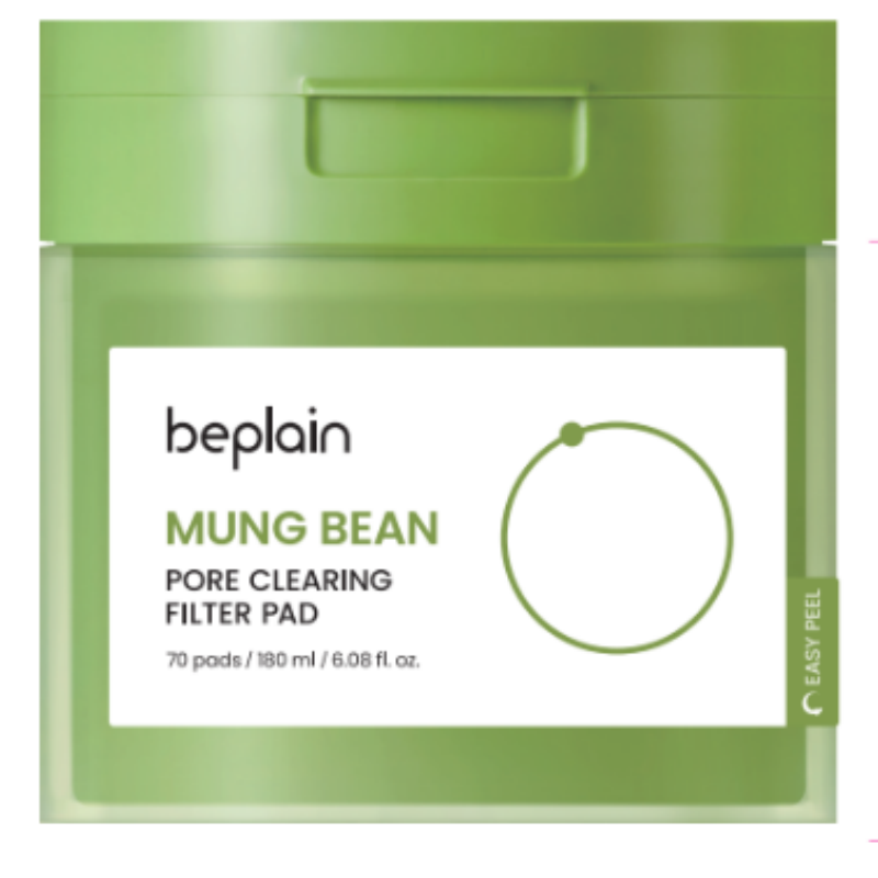 Beplain Mung Bean Pore Clearing Filter Pad 70 Pads 180ml
