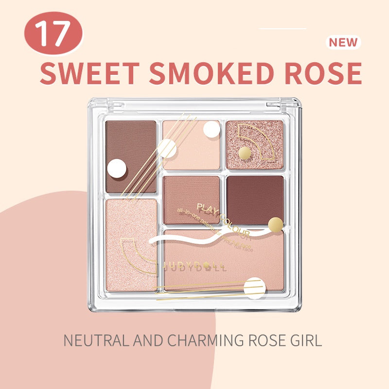 Judydoll Playful 7 Colors Eyeshadow Palette
