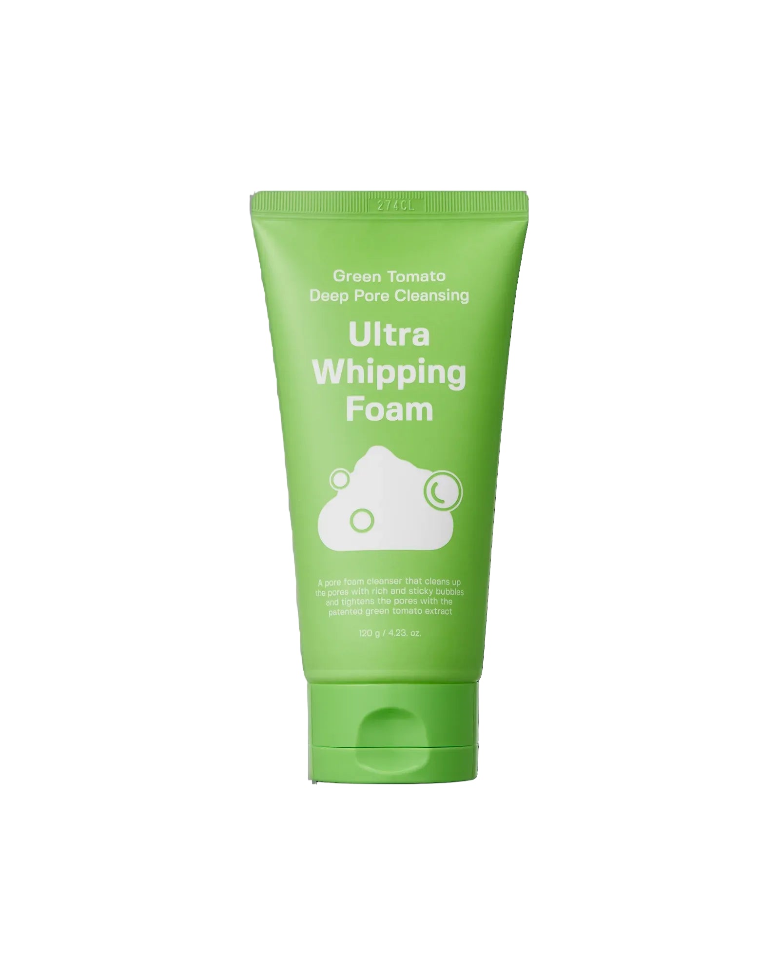 Sungboon Editor Green Tomato Deep Pore Cleansing Ultra Whipping Foam 120g