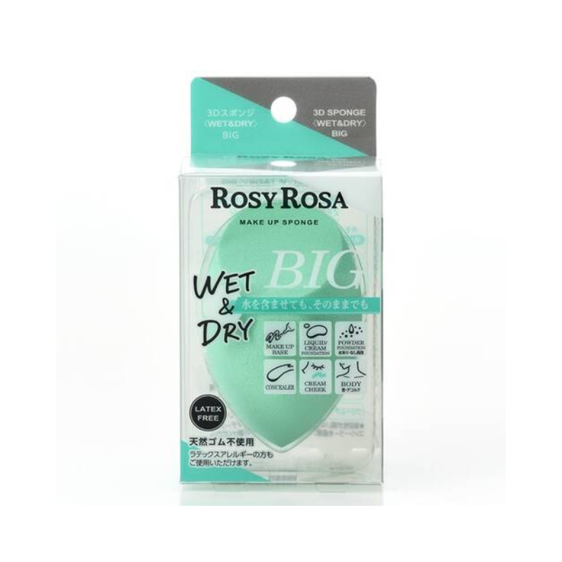 Rosy Rosa 3D Sponge Wet & Dry Big