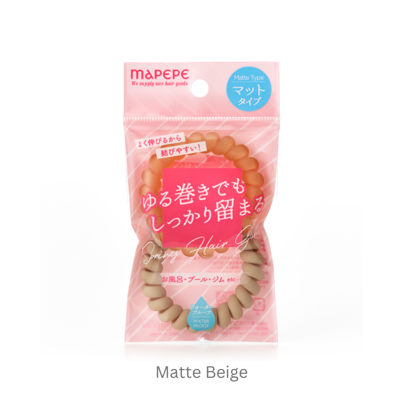 Mapepe Spring Hair Gum 2P Matte