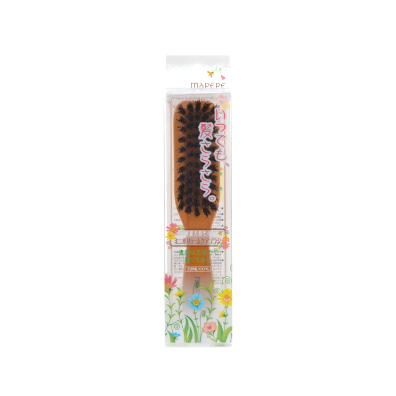 Mapepe Mini Volume Care Brushes with Dense Natural Bristles