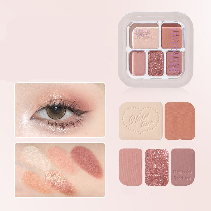 Hold Live Soft Gauze Eye-dotting Eyeshadow Palette