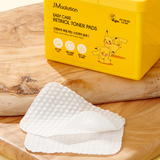 JM Solution Easy Care Retinol Toner Pads X Pokemon Pikachu 200ml 70pcs