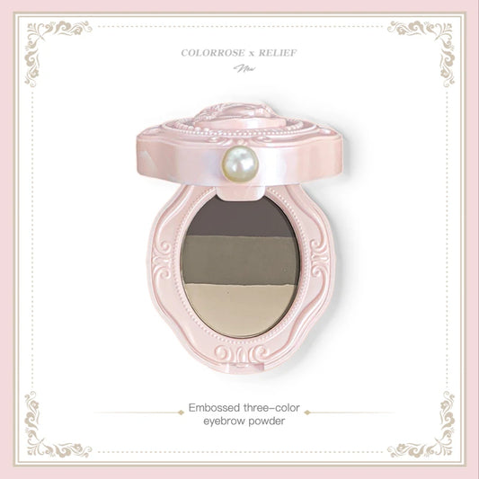 Colorrose Western Antique Tri-Color Eyebrow Powder