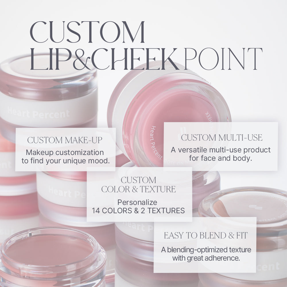 Heart Percent Dote On Mood Custom Lip&Cheek