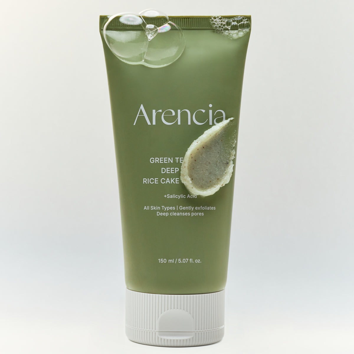 Arencia Green Tea Lha Deep Pore Rice Cake Cleanser 150ml