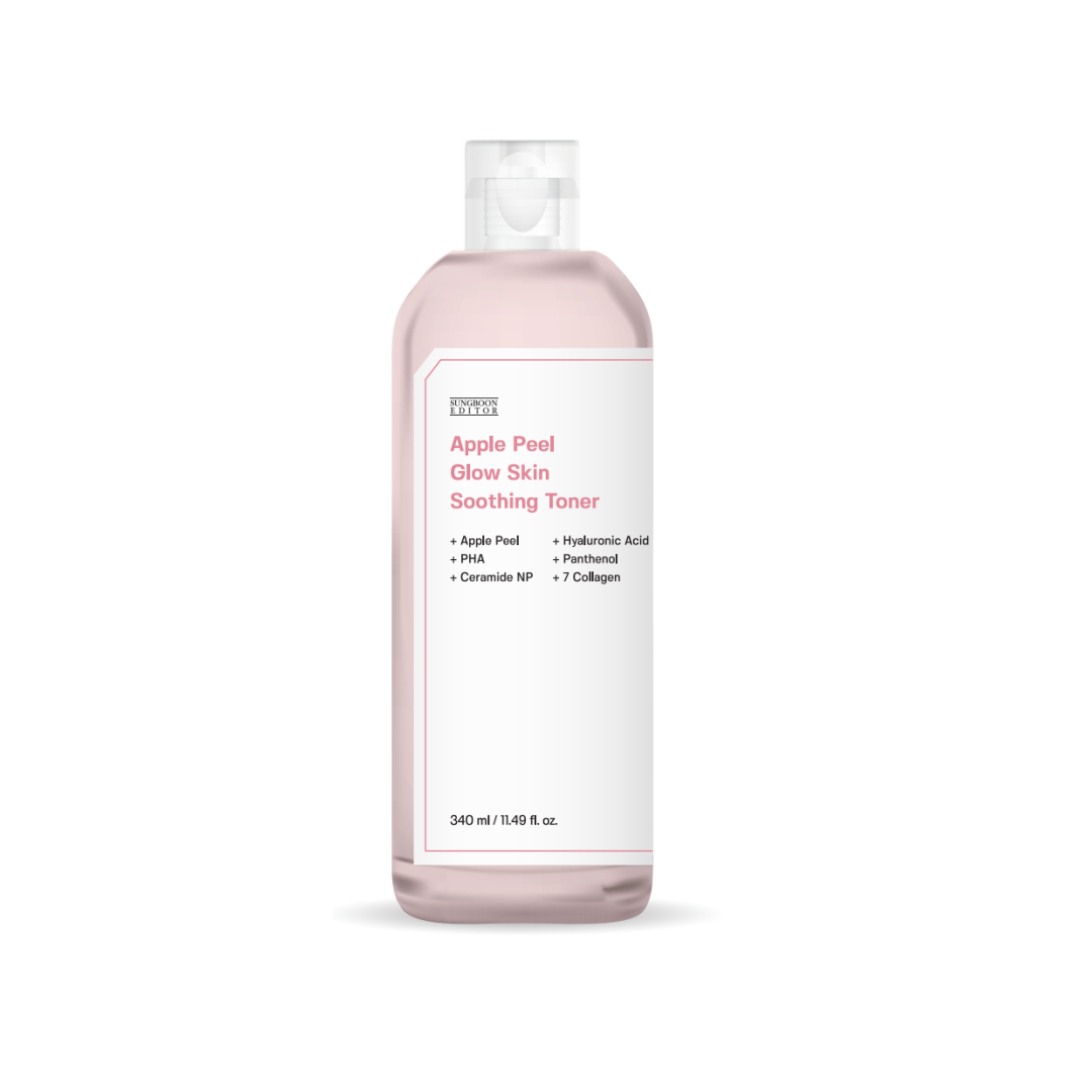 Sungboon Editor Apple Peel Glow Skin Soothing Toner 340ml