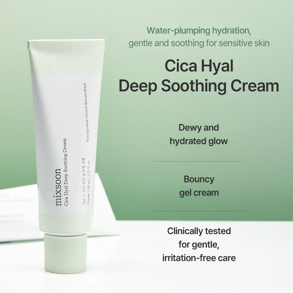 Mixsoon Cica Hyal Deep Soothing Cream 50ml