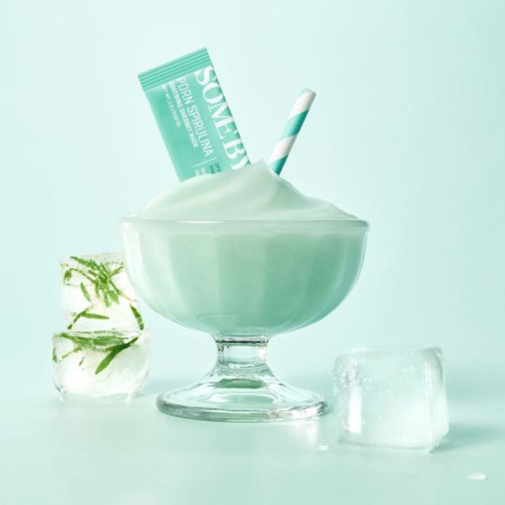 Some By Mi Spirulina Pdrn Soothing Sherbet Mask 1g*10ea